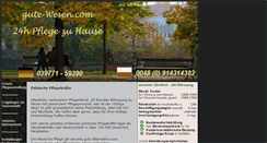 Desktop Screenshot of gute-wesen.com