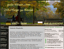 Tablet Screenshot of gute-wesen.com